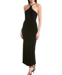 Hervé Léger women Herve Leger Halter Column Gown