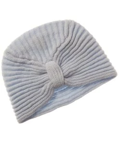 women Qi Cashmere Shaker Stitch Cashmere Turban