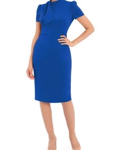 Maggy London Womens Work Knee Length Shift Dress