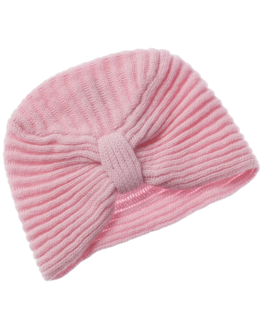 women Qi Cashmere Shaker Stitch Cashmere Turban - Image 2