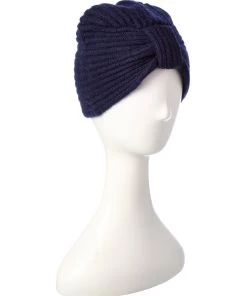 women Qi Cashmere Shaker Stitch Cashmere Turban