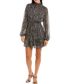women ML Monique Lhuillier Floral Mini Dress