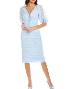 women ML Monique Lhuillier Midi Dress