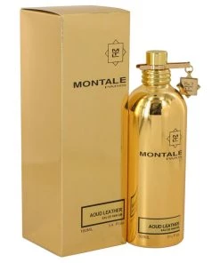 Montale 540123 3.4 oz Aoud Leather by Montale Eau De Parfum Spray for Women