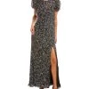 women ML Monique Lhuillier Floral Maxi Dress